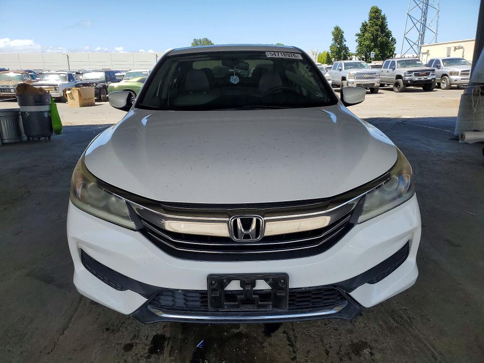 2017 Honda Accord VIN 1HGCR2F38HA080980 COPART salvage auction — FRONT END, Ca - Salvage Certificate, sold $4,700 on 2026-07-02 (photo 5)