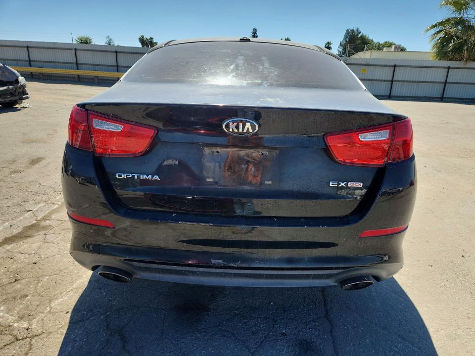 2015 Kia Optima VIN 5XXGN4A78FG414623 COPART salvage auction — SIDE, CA - CERTIFICATE OF TITLE, sold $200 on 2026-07-07 (photo 6)