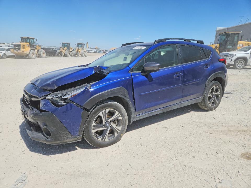2024 Subaru VIN JF2GUADC3R8306512 COPART salvage auction — FRONT END, Tx - Salvage Vehicle Title, sold $1,250 on 2026-07-28 (photo 1)