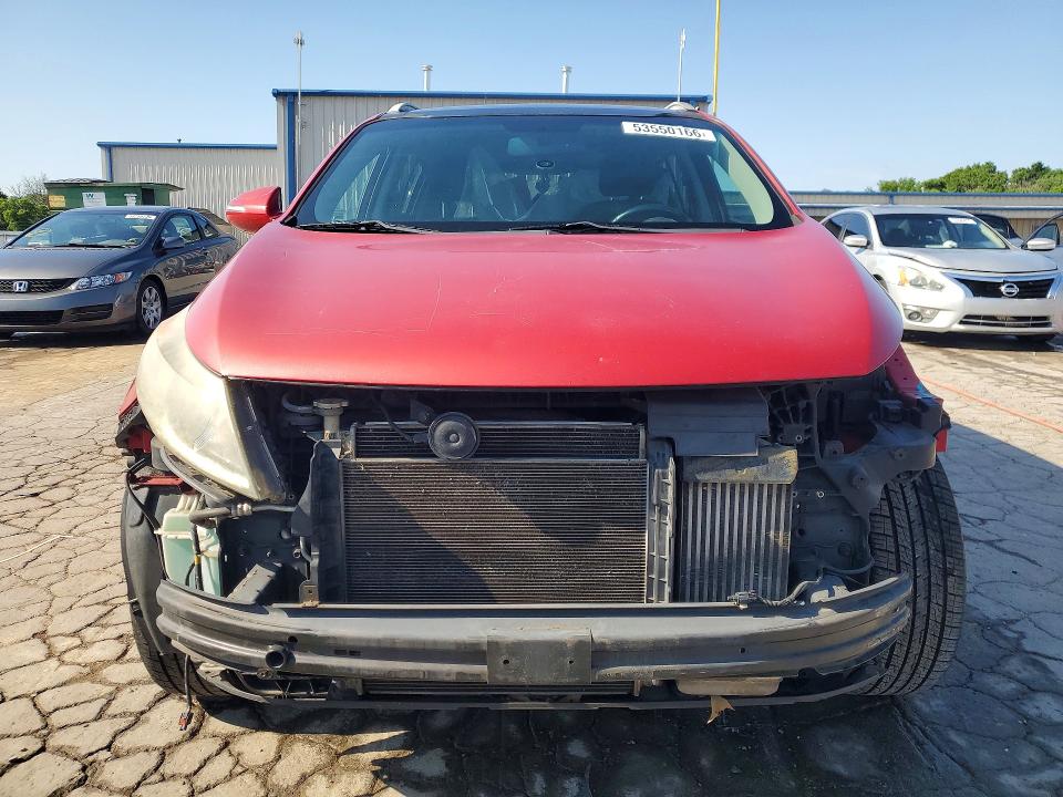 2013 Kia Sportage VIN KNDPC3A62D7471381 COPART salvage auction — FRONT END, Tn - Salvage Certificate, sold $1,400 on 2026-07-08 (photo 5)