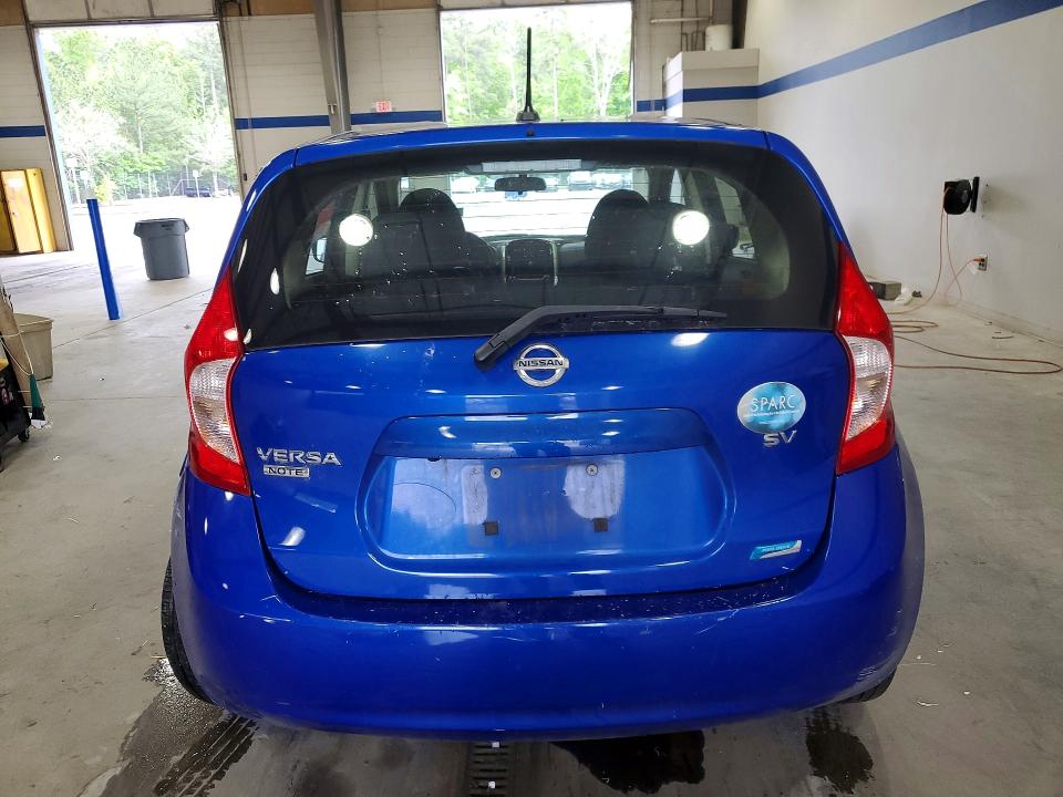 2016 Nissan Versa note VIN 3N1CE2CP5GL388989 COPART salvage auction — REAR END, Va - Cert Of Title - Salvage, sold $625 on 2026-07-02 (photo 6)