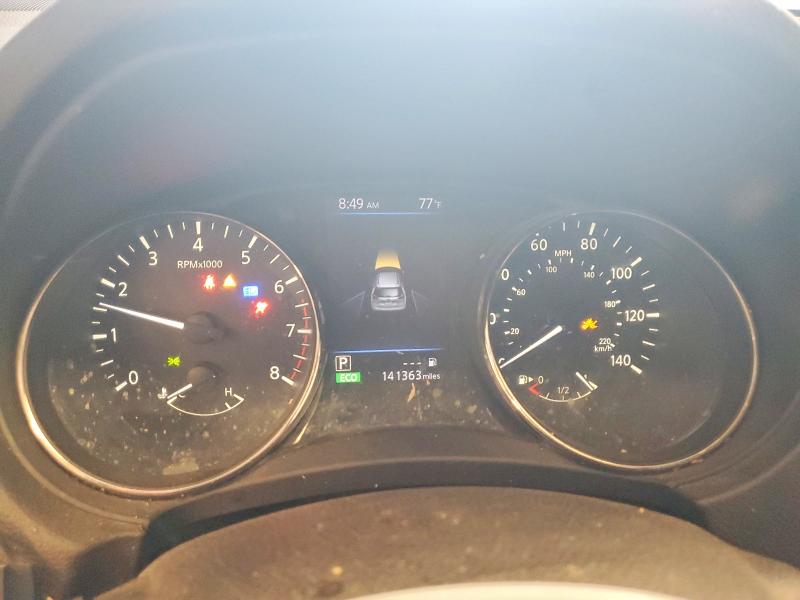 2020 Nissan Rogue VIN KNMAT2MV4LP510232 COPART salvage auction — FRONT END, Tx - Salvage Vehicle Title, sold $1,750 on 2026-07-06 (photo 9)