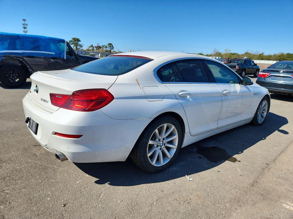 2016 BMW 6er VIN WBA6D2C58GGT65946 COPART salvage auction — MINOR DENT/SCRATCHES, Ny - Mv907A-Parts Only, sold $4,000 on 2026-08-19 (photo 3)