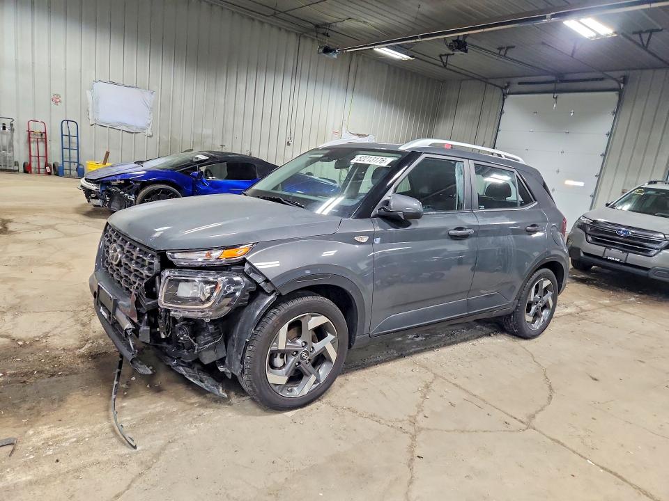 2025 Hyundai Venue VIN KMHRC8A32SU364322 COPART salvage auction — FRONT END, Wi - Cert Of Title-Salvage Vehicle, sold $4,100 on 2026-07-20 (photo 1)