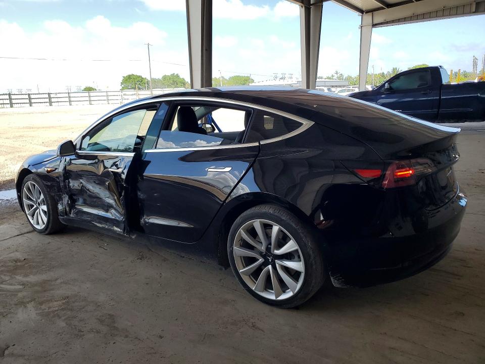 2018 Tesla Model 3 VIN 5YJ3E1EA2JF175763 COPART salvage auction — SIDE, FL - CERT OF TITLE SLVG REBUILDABLE, sold $4,550 on 2026-07-29 (photo 2)