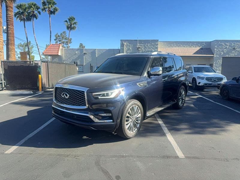 2019 Infiniti Qx80 VIN JN8AZ2NF8K9685855 COPART salvage auction — NORMAL WEAR, Nv - Certificate Of Title (P), sold $3,150 on 2026-07-08 (photo 2)