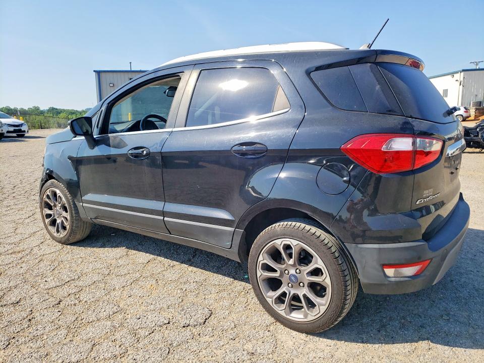 2019 Ford Ecosport VIN MAJ3S2KE0KC261387 COPART salvage auction — FRONT END, Va - Cert Of Title - Salvage, sold $2,100 on 2026-07-06 (photo 2)