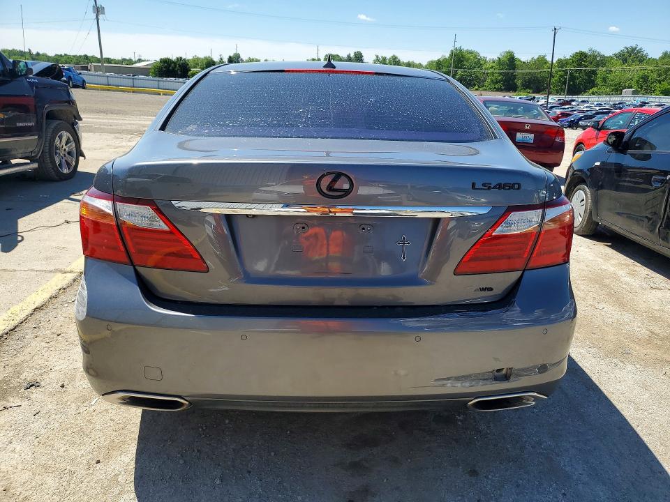 2012 Lexus Ls VIN JTHCL5EF3C5014916 COPART salvage auction — FRONT END, Ky - Red Rebuilt Salvage, sold $750 on 2026-07-22 (photo 6)