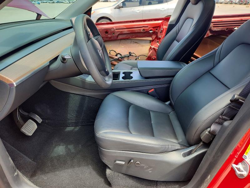 2023 Tesla VIN 7SAYGDEE8PA088690 COPART salvage auction — SIDE, Tx - Certificate Of Title, sold $13,700 on 2026-07-09 (photo 7)