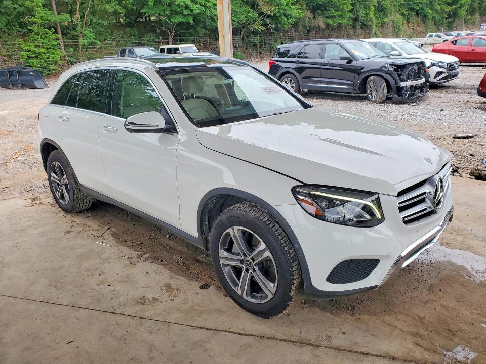 2019 Mercedes-benz Glc VIN WDC0G4JB0K1000672 COPART salvage auction — FRONT END, Al - Cert Of Title-Salvage Title, sold $7,200 on 2026-07-07 (photo 4)