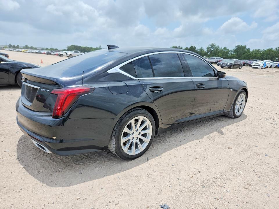 2021 Cadillac Ct5 VIN 1G6DW5RK0M0115966 COPART salvage auction — HAIL, Tx - Certificate Of Title, sold $11,800 on 2026-07-14 (photo 3)