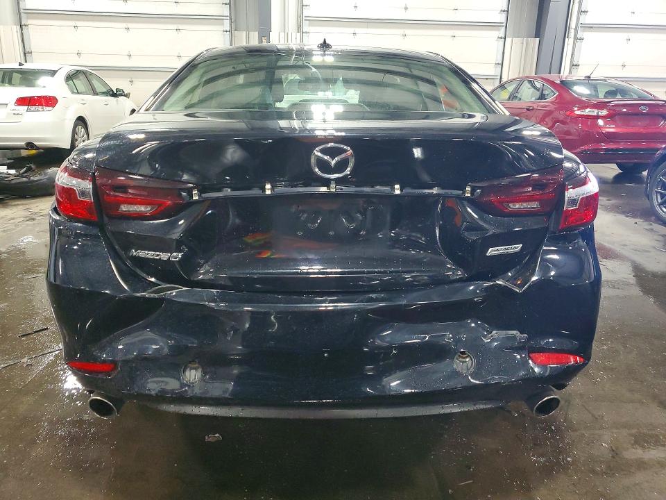 2018 Mazda 6 VIN JM1GL1TYXJ1300850 COPART salvage auction — REAR END, Mn - Cert Of Title-Salvage, sold $1,450 on 2026-07-28 (photo 6)