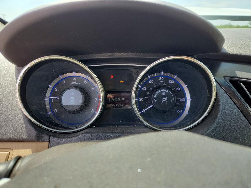2011 Hyundai Sonata VIN 5NPEC4ACXBH237128 COPART salvage auction — FRONT END, Il - Salvage Certificate, sold $350 on 2026-07-20 (photo 9)