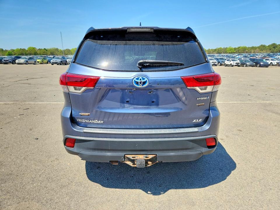 2017 Toyota Highlander VIN 5TDJGRFH0HS032148 COPART salvage auction — UNDERCARRIAGE, Pa - Certificate Of Salvage, sold $5,700 on 2026-07-06 (photo 6)
