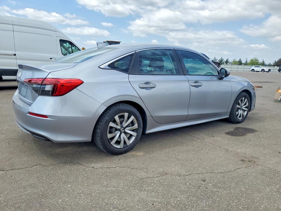 2022 Honda Civic VIN 2HGFE2F22NH532161 COPART salvage auction — FRONT END, Mn - Cert Of Title-Salvage, sold $5,300 on 2026-07-02 (photo 3)