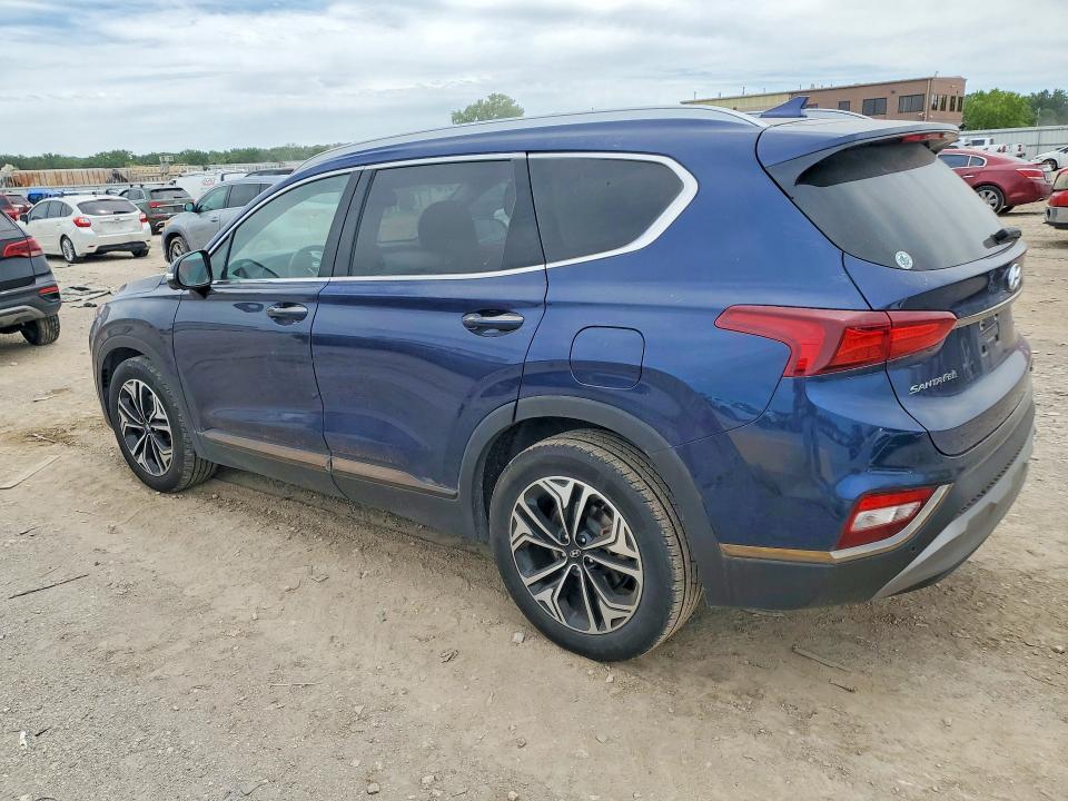 2020 Hyundai Santa fe VIN 5NMS5CAA0LH301164 COPART salvage auction — HAIL, Ks - Cert Of Title-Salvage, sold $200 on 2026-08-27 (photo 2)