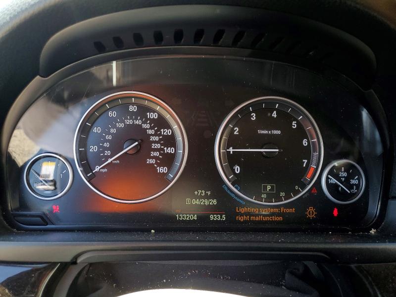 2016 BMW 5 series VIN WBA5A5C59GD529986 COPART salvage auction — FRONT END, Ca - Cert Of Title-Salvaged, sold $1,700 on 2026-08-06 (photo 9)