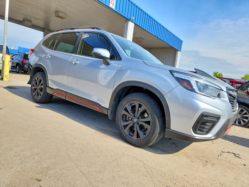 2021 Subaru Forester VIN JF2SKARC6MH593099 COPART salvage auction — REAR END, In - Cert Of Title-Salvage Title, sold $7,300 on 2026-07-20 (photo 4)