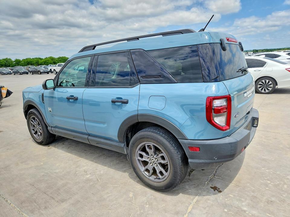 2022 Ford Bronco VIN 3FMCR9B66NRD59235 COPART salvage auction — SIDE, Tx - Salvage Vehicle Title, sold $8,600 on 2026-07-30 (photo 2)