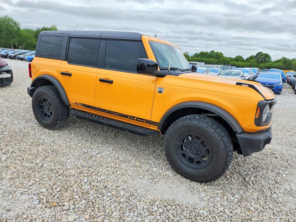 2022 Ford Bronco VIN 1FMDE5BH7NLB41829 COPART salvage auction — FRONT END, MO - SALVAGE CERTIFICATE OF TITLE, sold $7,700 on 2026-07-28 (photo 4)
