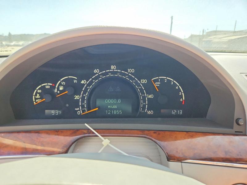 2005 Mercedes-benz S-klasse VIN WDBNG75J85A445520 COPART salvage auction — MINOR DENT/SCRATCHES, Ca - Certificate Of Title, sold $150 on 2026-07-16 (photo 9)