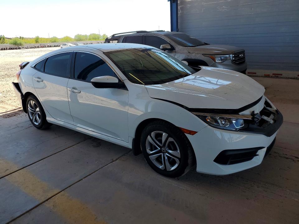 2018 Honda Civic VIN 2HGFC2F5XJH604332 COPART salvage auction — REAR END, Az - Cert Of Title - Salvage, sold $3,950 on 2026-07-02 (photo 4)