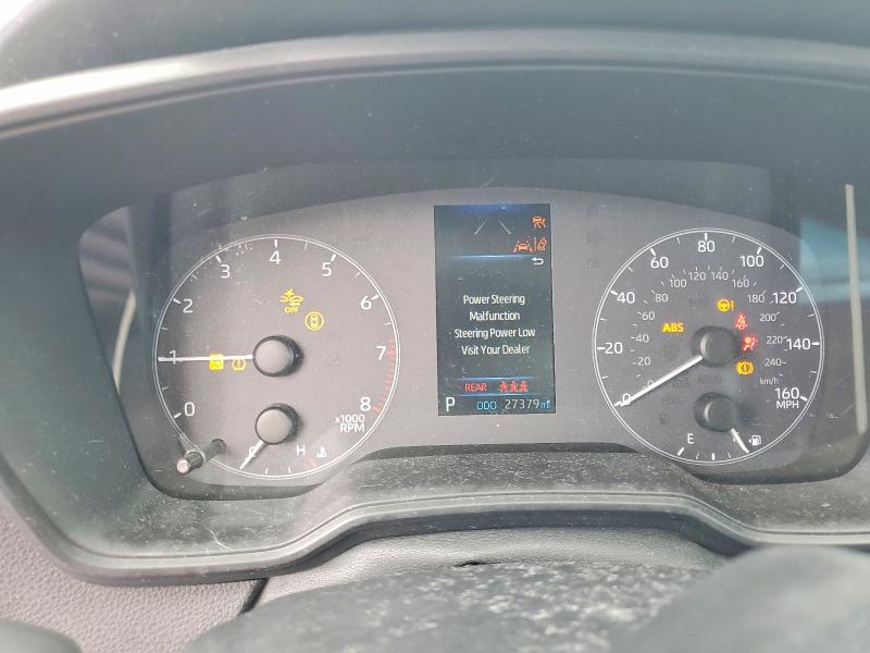 2025 Toyota Corolla VIN 5YFB4MDE1SP232254 COPART salvage auction — FRONT END, Fl - Cert Of Title Slvg Rebuildable, sold $4,600 on 2026-07-10 (photo 9)