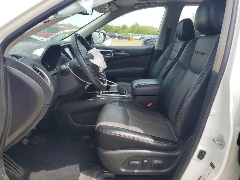 2020 Nissan Pathfinder VIN 5N1DR2CM1LC649743 COPART salvage auction — FRONT END, Il - Salvage Certificate, sold $1,500 on 2026-07-09 (photo 7)