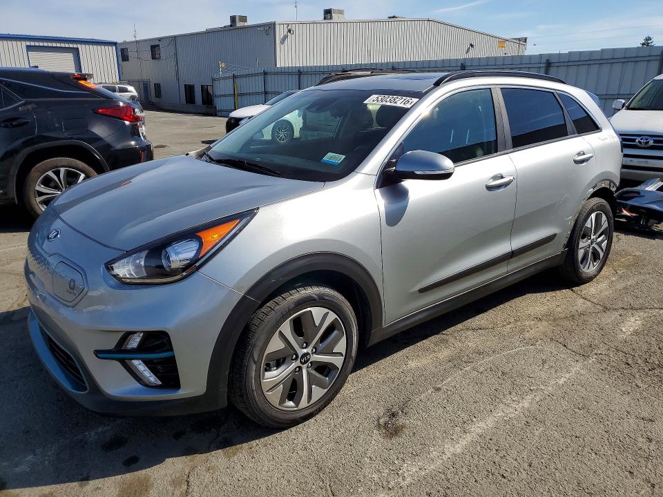 2019 Kia Niro VIN KNDCE3LG2K5017512 COPART salvage auction — REAR END, Ca - Salvage Certificate, sold $7,300 on 2026-07-17 (photo 1)
