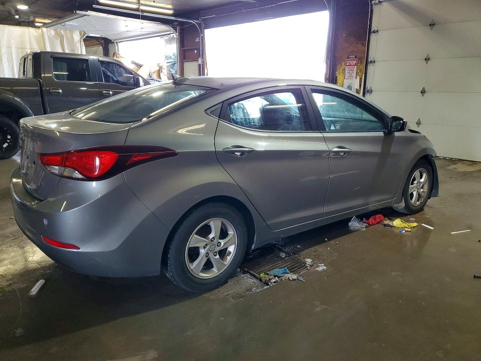2014 Hyundai Elantra VIN KMHDH4AE1EU128402 COPART salvage auction — FRONT END, PA - CERTIFICATE OF SALVAGE, sold $950 on 2026-07-30 (photo 3)