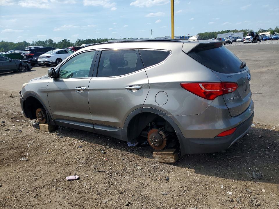 2015 Hyundai Santa fe VIN 5XYZUDLB8FG285193 COPART salvage auction — FRONT END, FL - CERTIFICATE OF TITLE, sold $1,850 on 2026-07-14 (photo 2)