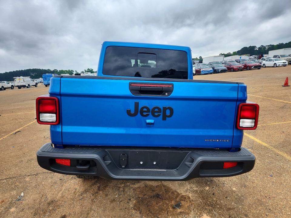 2025 Jeep Gladiator VIN 1C6PJTAG1SL538224 COPART salvage auction — FRONT END, Tx - Salvage Vehicle Title, sold $13,100 on 2026-07-27 (photo 6)