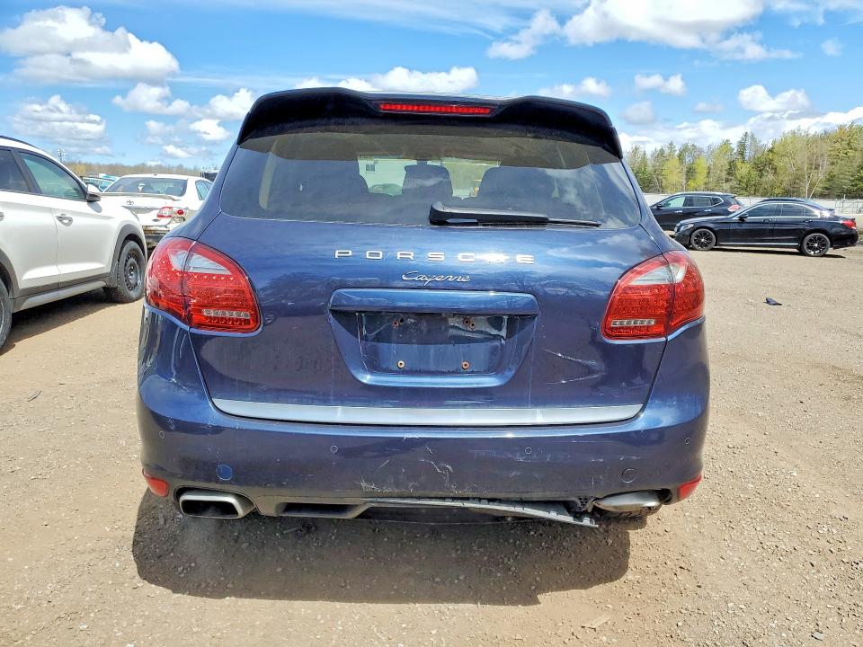 2011 Porsche Cayenne VIN WP1AA2A23BLA01284 COPART salvage auction — REAR END, On - Permit No Brand - Unfit, sold $1,800 on 2026-07-16 (photo 6)