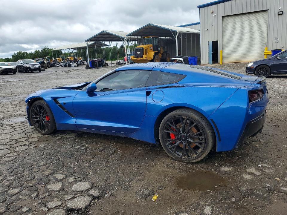 2015 Chevrolet Corvette stingray VIN 1G1YD2D73F5100155 COPART salvage auction — FRONT END, GA - CERT OF TITLE-SALVAGE, sold $14,600 on 2026-07-17 (photo 2)