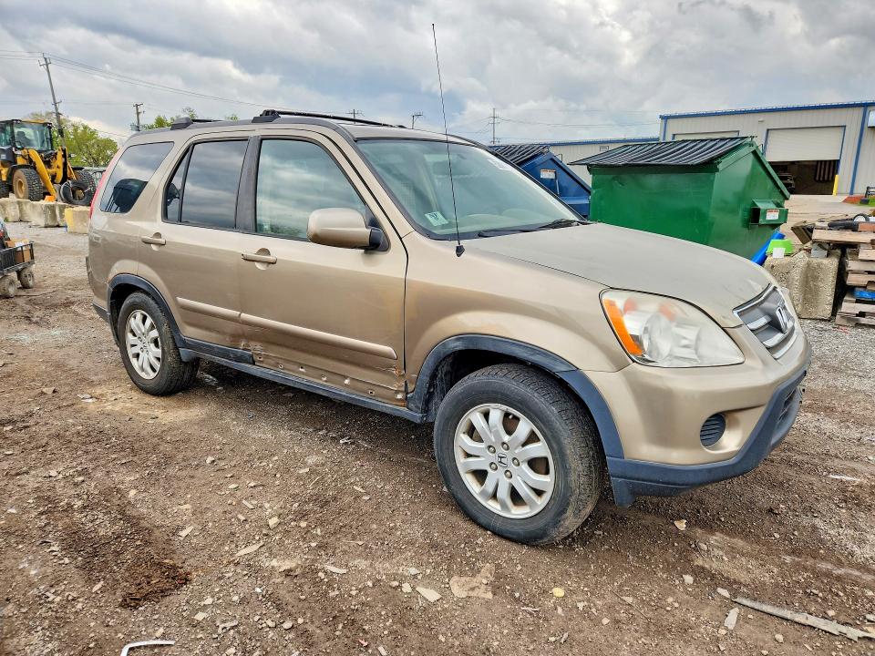 2005 Honda Cr-v VIN JHLRD789X5C011412 COPART salvage auction — NORMAL WEAR, Il - Certificate Of Title, sold $725 on 2026-07-06 (photo 4)