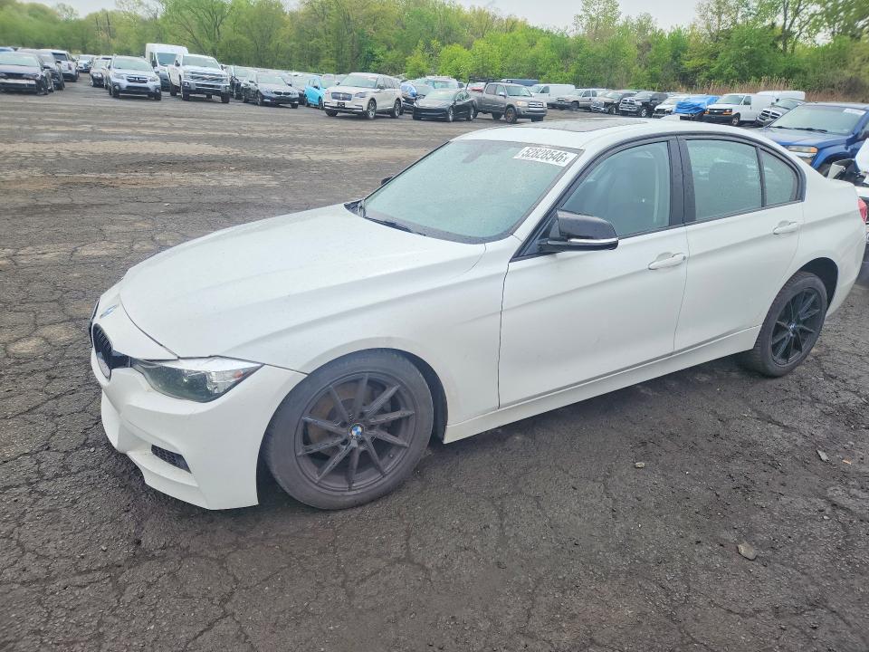 2017 BMW 3er VIN WBA8E5G59HNU41379 COPART salvage auction — FRONT END, Ct - Cert Of Title-Salvage, sold $850 on 2026-07-17 (photo 1)