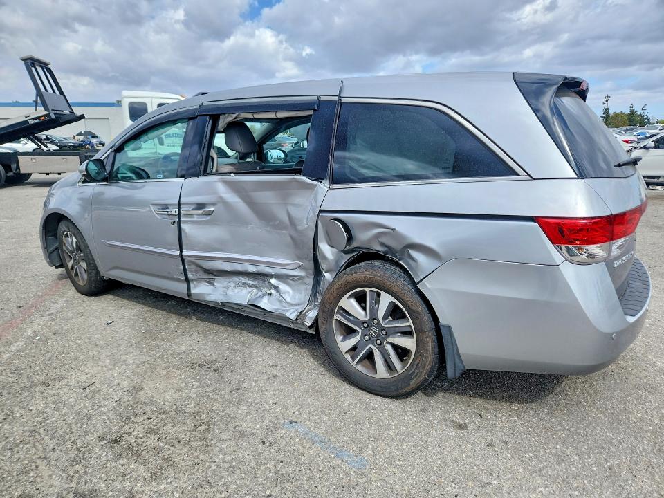 2016 Honda VIN 5FNRL5H91GB167168 COPART salvage auction — SIDE, Ca - Salvage Certificate, sold $2,700 on 2026-07-02 (photo 2)