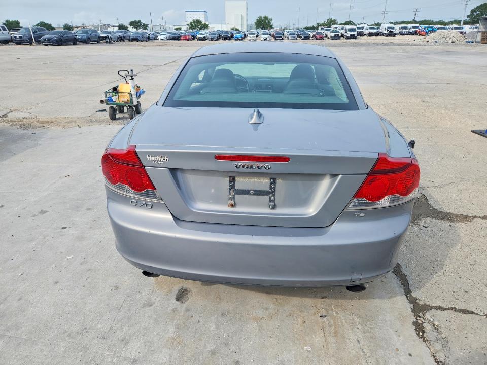 2007 Volvo C70 VIN YV1MC68227J019097 COPART salvage auction — SIDE, FL - CERT OF TITLE SLVG REBUILDABLE, sold $350 on 2026-08-19 (photo 6)