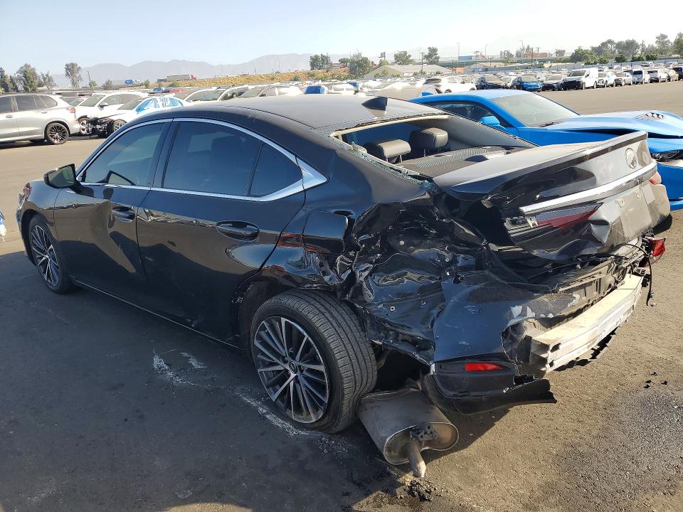 2025 Lexus Es 300h VIN 58ADA1C13SU057155 COPART salvage auction — REAR END, Ca - Salvage Certificate, sold $250 on 2026-07-07 (photo 2)