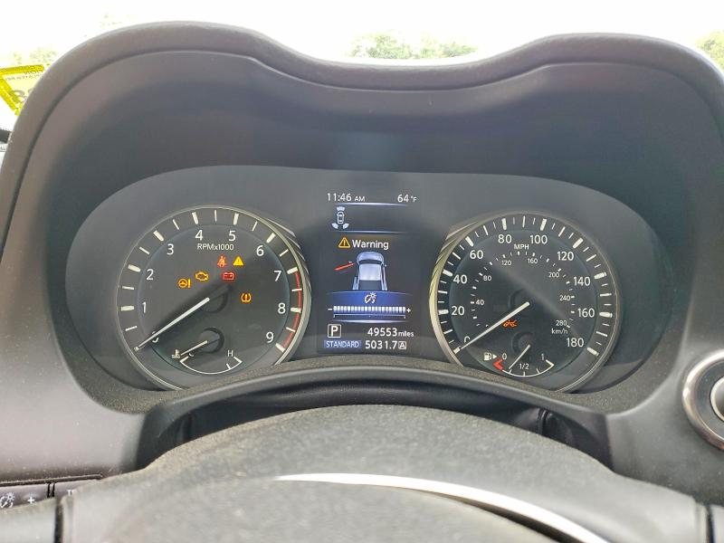 2021 Infiniti Q60 VIN JN1FV7LK7MM530405 COPART salvage auction — UNDERCARRIAGE, Ny - Mv-907A Salvage Certificate, sold $7,700 on 2026-07-28 (photo 9)