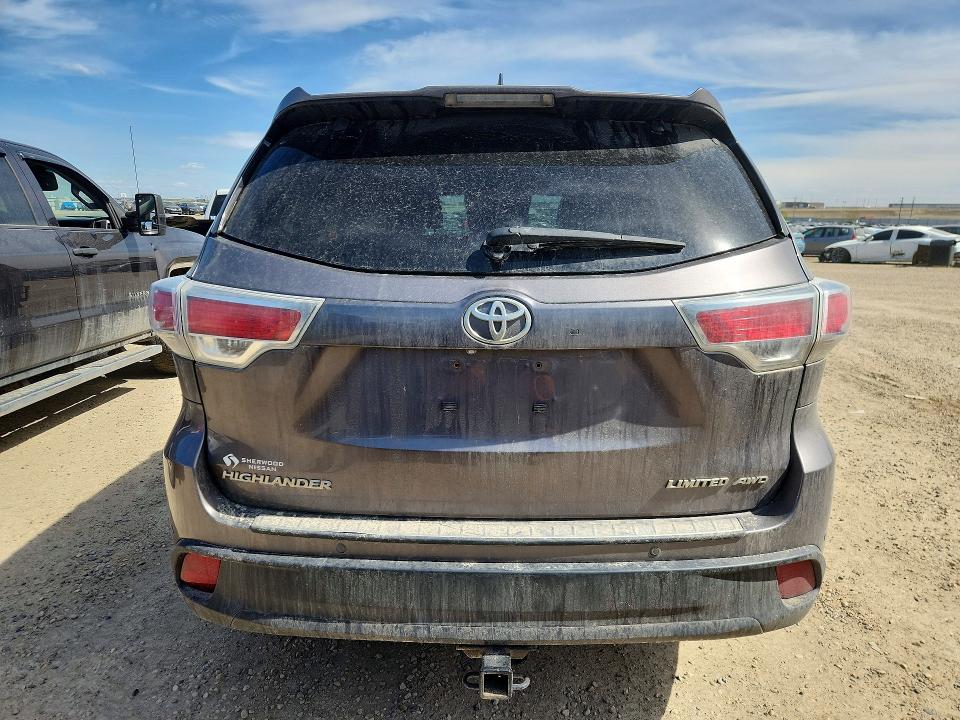 2015 Toyota VIN 5TDDKRFH1FS079827 COPART salvage auction — FRONT END, Ab - Bos - Salvage, sold $5,200 on 2026-07-23 (photo 6)
