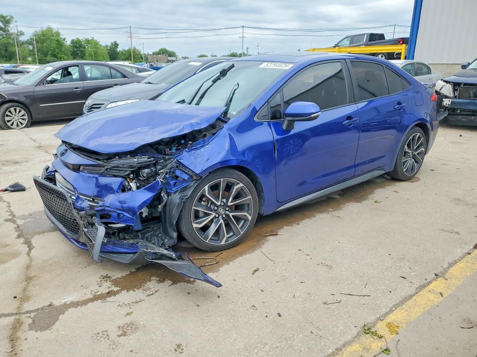 2021 Toyota VIN JTDP4MCE9MJ065723 COPART salvage auction — FRONT END, Ky - Cert Of Title-Salvage, sold $3,900 on 2026-07-08 (photo 1)