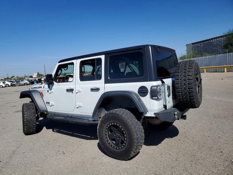 2018 Jeep Wrangler / VIN 1C4HJXFNXJW199309 COPART salvage auction — SIDE, Az - Cert Of Title - Salvage, sold $7,300 on 2026-07-31 (photo 2)
