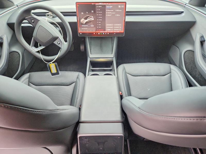 2026 Tesla Model 3 VIN 5YJ3E1EA3TF165133 COPART salvage auction — FRONT END, Ca - Salvage Certificate, sold $2,200 on 2026-07-21 (photo 8)