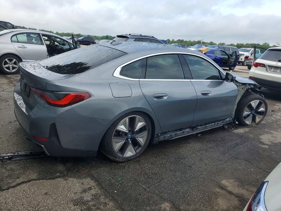 2023 BMW I4 VIN WBY43AW0XPFR08676 COPART salvage auction — FRONT END, GA - CERT OF TITLE-SALVAGE, sold $10,500 on 2026-07-31 (photo 3)