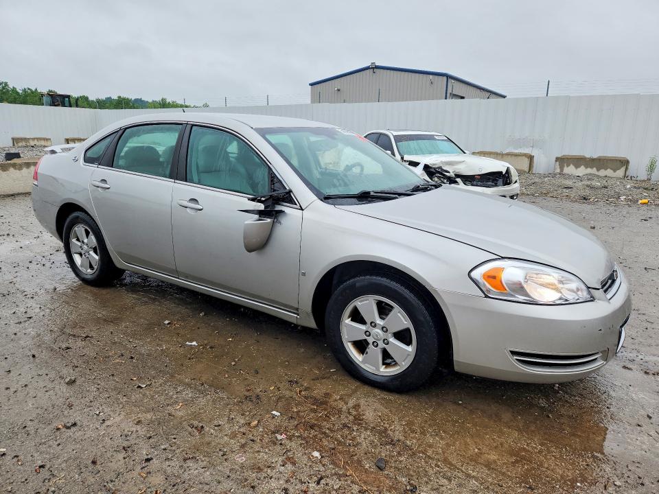 2008 Chevrolet Impala VIN 2G1WT58K881350571 COPART salvage auction — SIDE, KY - BILL OF SALE/PART ONLY/NO TITL, sold $350 on 2026-07-02 (photo 4)