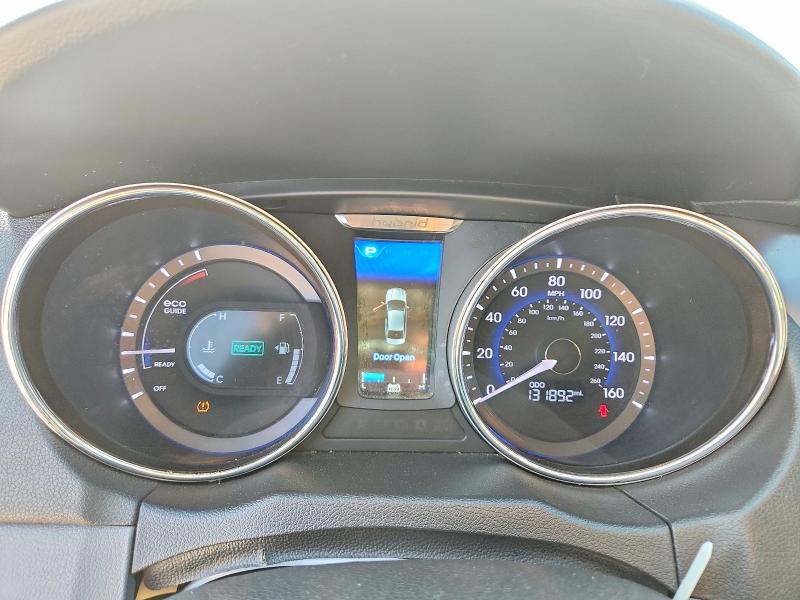 2014 Hyundai Sonata VIN KMHEC4A40EA118049 COPART salvage auction — REAR END, MD - CERT OF SALVAGE > 75% DAMAGE, sold $125 on 2026-07-30 (photo 9)