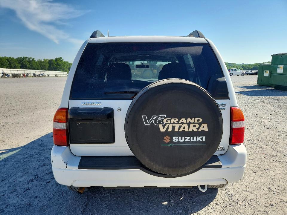 2001 Suzuki Grand vitara VIN JS3TD62V514163512 COPART salvage auction — FRONT END, Nc - Salvage Certificate Of Title, sold $1,200 on 2026-07-08 (photo 6)