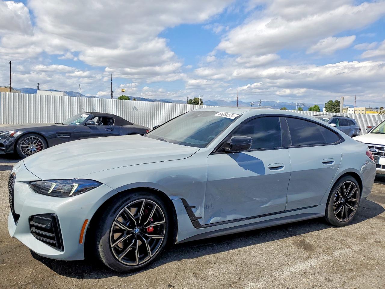 2026 BMW 4 Series VIN WBA23FB05TFW26545 COPART salvage auction — Front End, CA - SALVAGE CERTIFICATE, sold $27,000 on 2026-08-14 (photo 1)