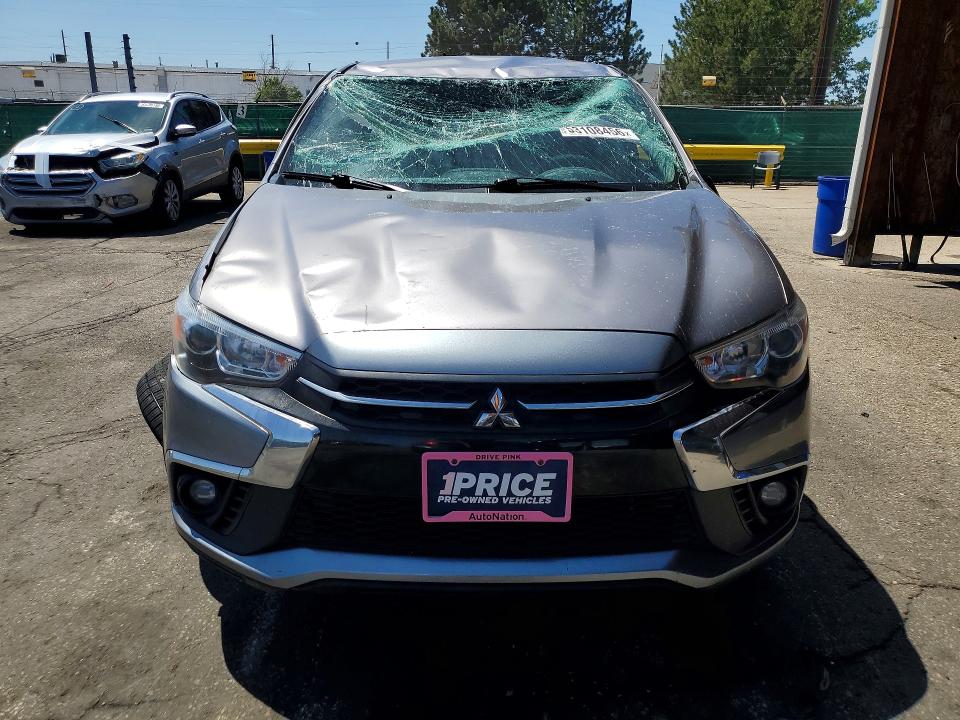 2019 Mitsubishi Outlander VIN JA4AR3AU5KU005424 COPART salvage auction — ROLLOVER, Co - Public - Salvage Title, sold $1,550 on 2026-07-07 (photo 5)